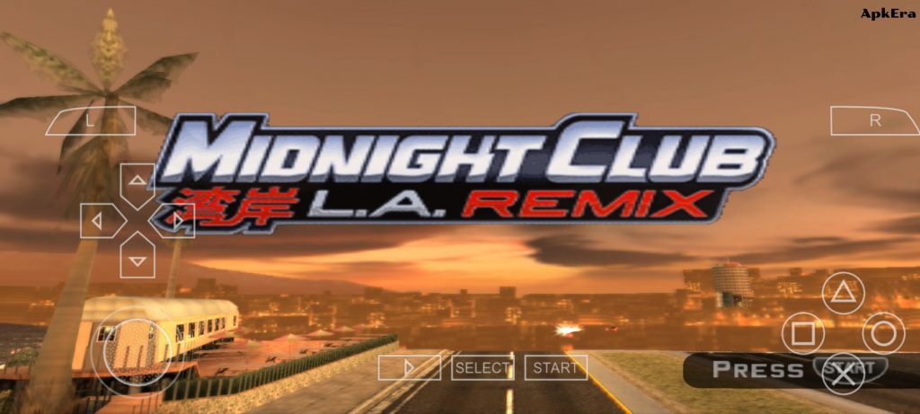 Midnight Club: L.A. Remix PPSSPP Download