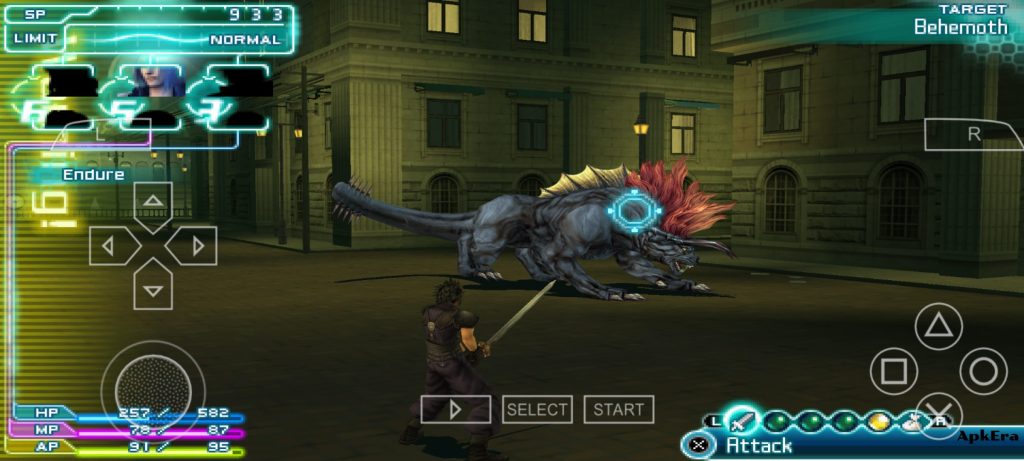 Crisis Core: Final Fantasy VII PPSSPP Download