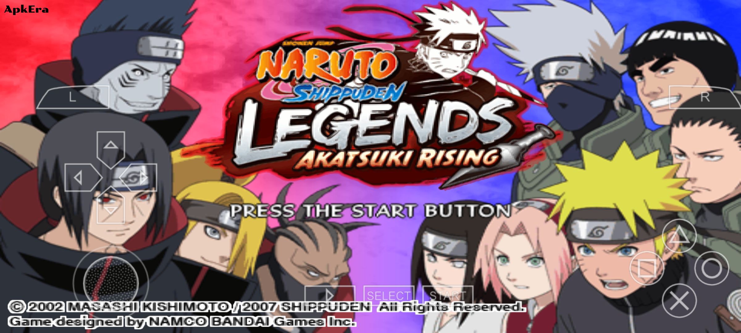 Naruto Shippuden: Legends: Akatsuki Rising PPSSPP Download