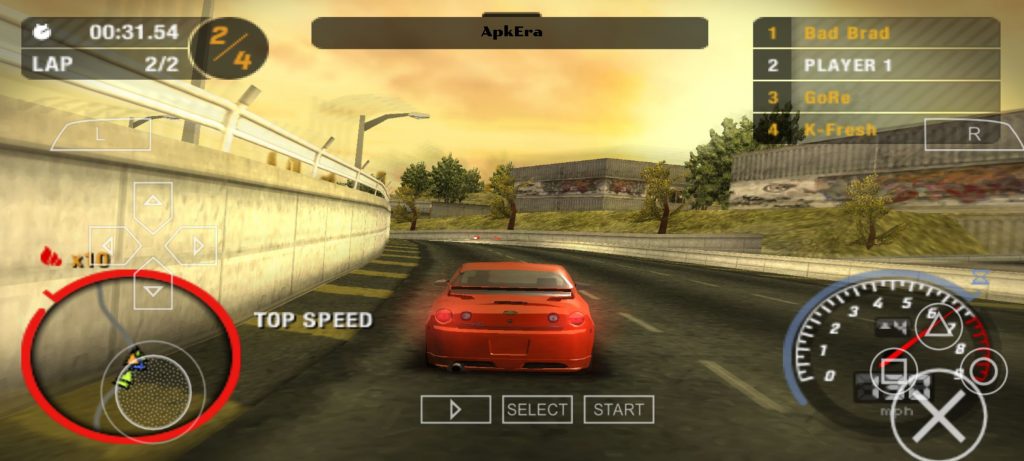 Need for Speed: Most Wanted PPSSPP Download
